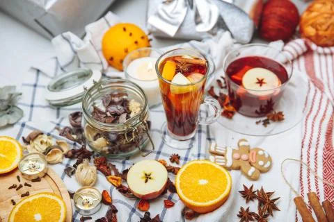 Hot drinks Stock Photos