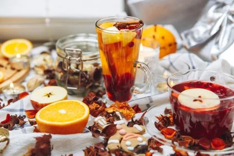 Hot drinks Stock Photos