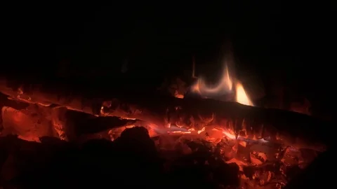 Hot Embers 2 Stock Footage 115908368