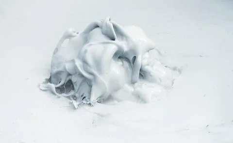 Hot exploding mud Stock Photos