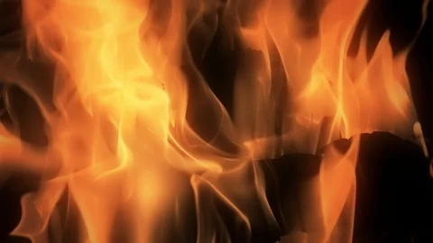 Hot Fire 1 Stock Footage 115861584