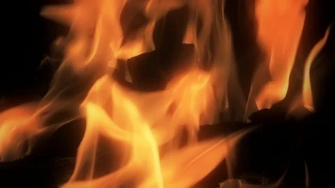 Hot Fire 2 Video stock 115861680