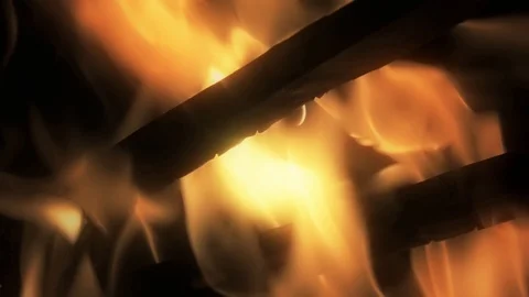 Hot Fire 4 Video stock 115887076