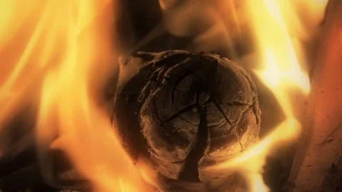 Hot Fire 5 Stock Footage 115896928