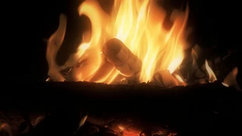 Hot Fire 6 Stock Footage 115900769