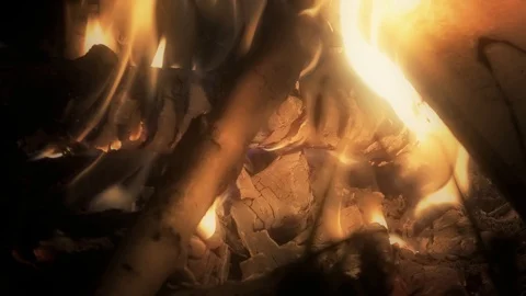 Hot Fire 7 Stock Footage 115908537