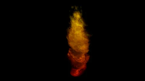 Hot Fire burning background,Abstract powerful particle smoke power energy. Stock Footage 913231