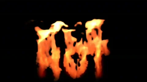 Hot on fire - CGI Stock Footage 605719