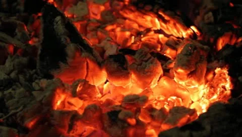 Hot fire fervor Video stock 9353097