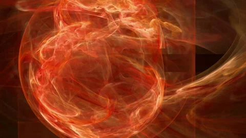 Hot fire pattern abstract motion background Stock Footage 91147377