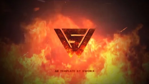 After Effects Template: HOT FLAMES LOGO INTRO #104752510