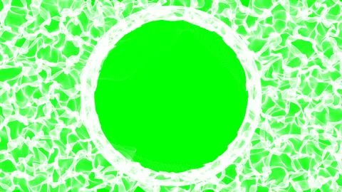 Hot flaming circle with ember. Explosive colored gases and white flames on .. Illustrazione stock