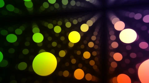 Hot Floating Balls 3d Array Grid Stock Footage 139741321