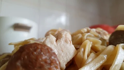 Hot Food Close Up Stock Footage 106271284