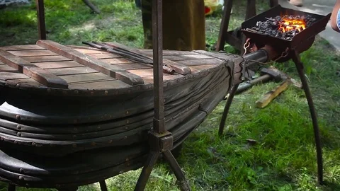 Hot Forge breathing 스톡 동영상 74422133