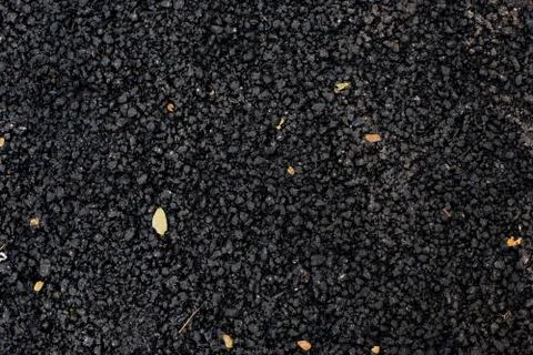 Hot fresh asphalt Foto stock