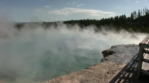 Hot Geyser Stock Footage 10566652