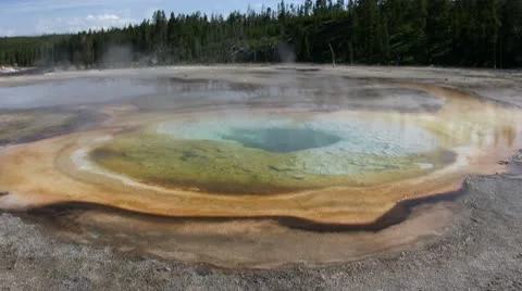 Hot Geyser Video stock 10568887