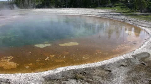 Hot Geyser Stock Footage 10568939