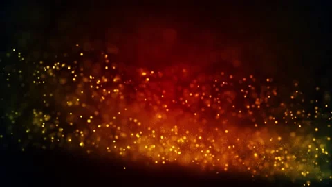 Hot Glittry Particles Motion Background Loop Stock Footage 197561943