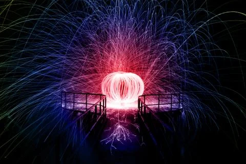 Hot glowing Stock Photos