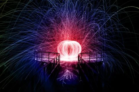 Hot glowing Stock Photos
