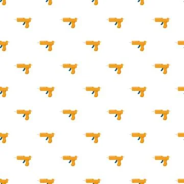 Hot glue gun repeating pattern for craft background Stock Illustration