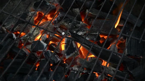 Hot grill ready for grilling Stock Footage 164473801