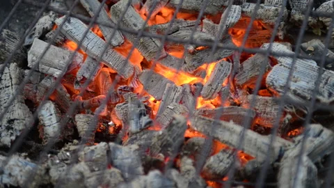 Hot grill ready for grilling Stock Footage 164478410