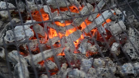 Hot grill ready for grilling 動画素材 164478589