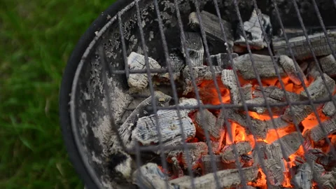 Hot grill ready for grilling Stock Footage 164478978
