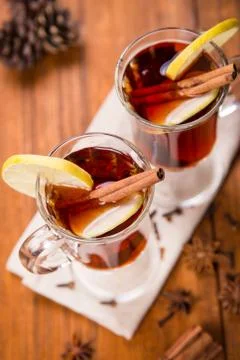 Hot grog Foto stock