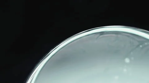 Hot ice magic bubble art fluid inspiration Stock Footage 234693121