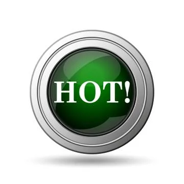 Hot icon Stock Illustration