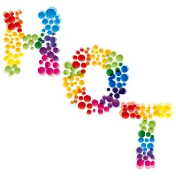 Hot. Stock Illustration