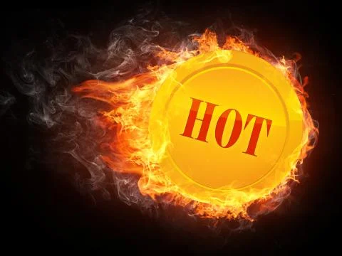 Hot Illustrazione stock