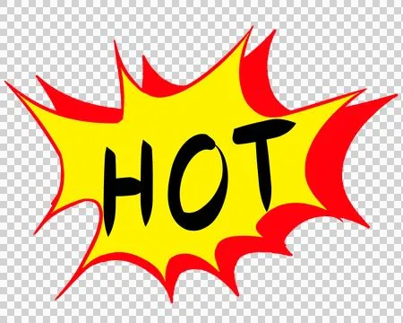 Hot Illustrazione stock