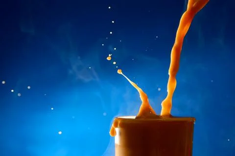 Hot Latte Stock Photos