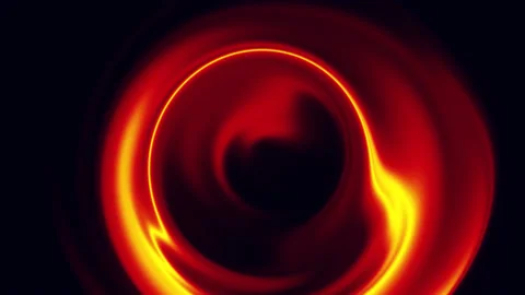 Hot Lava Fire Rotating Spinning Slowly Turning Orange Burner Video stock 139714610