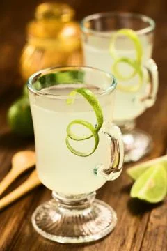 Hot lemonade Stock Photos