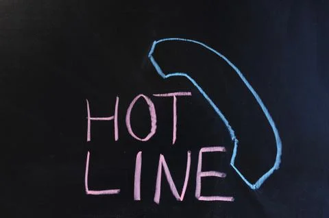 Hot line Stock Photos