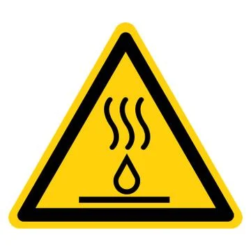 Hot Liquids Symbol Sign, Vector Illustration, Isolate On White Background Lab Stock Illustration