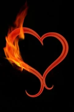 Hot love Stock Illustration