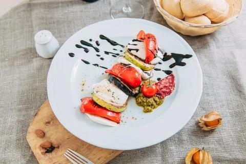 Hot meals Stock Photos