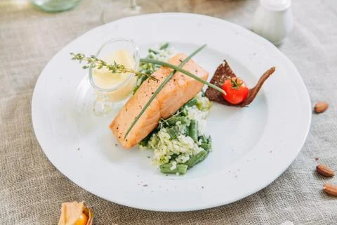 Hot meals Stock Photos