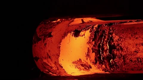Hot Metal hammer working Stock Footage 62261345