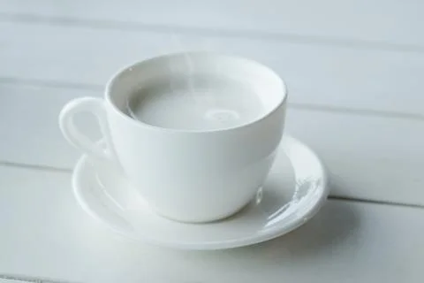Hot milk Stock Photos