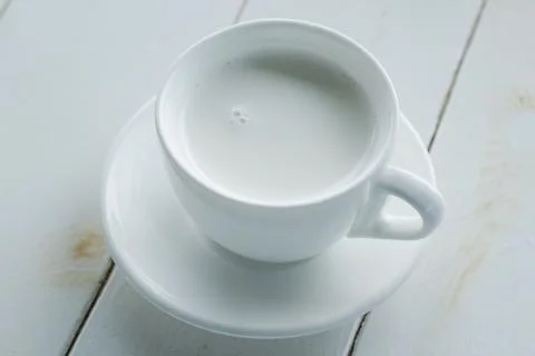 Hot milk Stock Photos