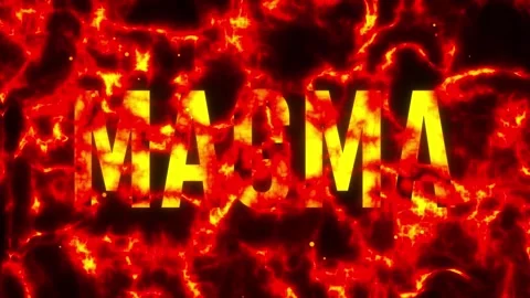 Hot Molten Magma Title Intro Stock After Effects