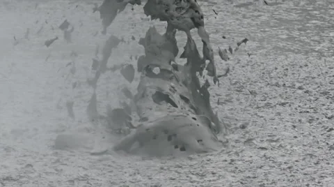 Hot mud pools in Rotorua Vidéo 64936760